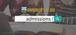 UNIJOS admission list 2021