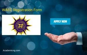 WAEC registration 2022 form